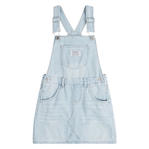 Levi&apos;s Kids Dżinsowa sukienka-ogrodniczka w kolorze błękitnym ze sklepu Limango Polska w kategorii Sukienki dziewczęce - zdjęcie 180455566