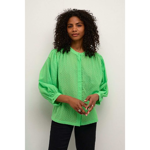 Kaffe Bluzka &quot;Roca&quot; w kolorze zielonym Kaffe 38 Limango Polska wyprzedaż