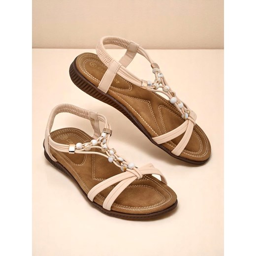 Royalfashion Damskie sandały z ozdobami Imen Royalfashion.pl 38 royalfashion.pl okazyjna cena