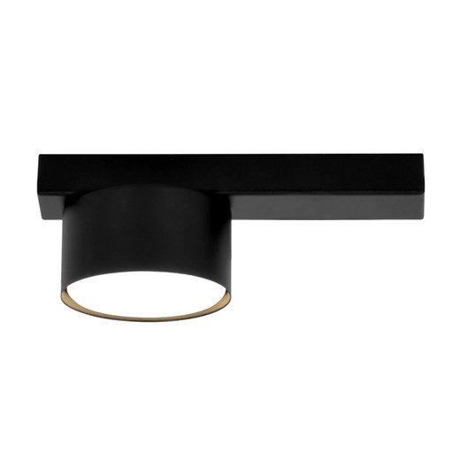 Sufitowa lampa jednopunktowa czarna K9-T81 ze sklepu Edinos.pl w kategorii Lampy sufitowe - zdjęcie 180457149
