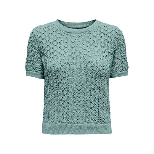 ONLY Sweter w kolorze turkusowym ze sklepu Limango Polska w kategorii Swetry damskie - zdjęcie 180457476