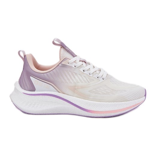 Buty Sportowe Damskie Big Star RR274A161 HI-POLY System Białe ze sklepu ButyModne.pl w kategorii Buty sportowe damskie - zdjęcie 180457658