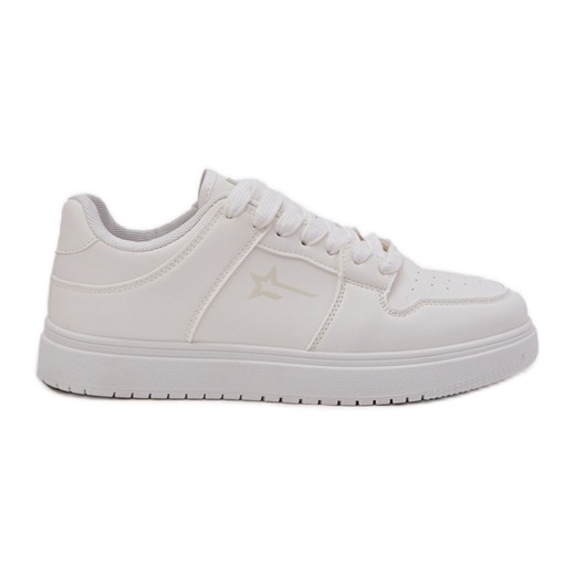 Sneakersy Damskie Big Star RR274A241 HI-POLY System Białe ze sklepu ButyModne.pl w kategorii Buty sportowe damskie - zdjęcie 180457666