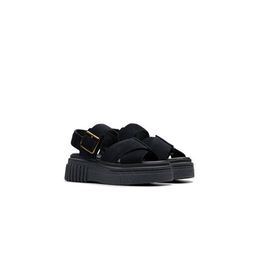 Clarks Sandały Evamar Wish 26181199 Czarny Clarks 36 MODIVO