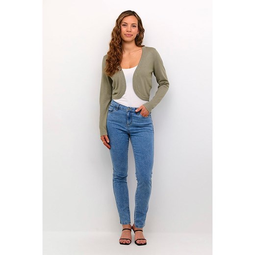 Kaffe Bolerko w kolorze khaki ze sklepu Limango Polska w kategorii Swetry damskie - zdjęcie 180459439