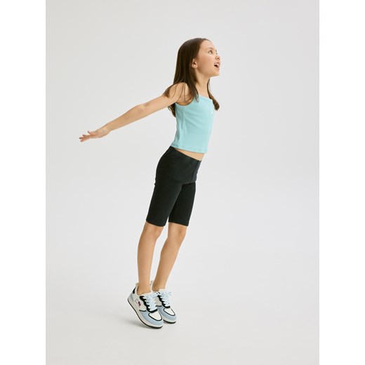 Reserved - Bawełniane kolarki - ciemnoszary Reserved 116 (5-6 lat) Reserved