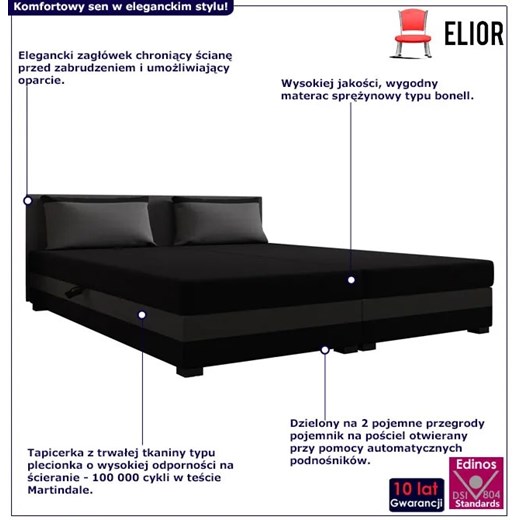 Łóżko/materac Elior