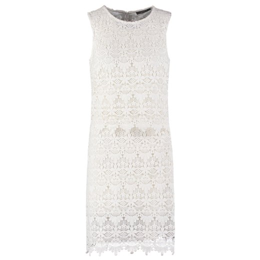 Esprit Collection Sukienka letnia offwhite zalando bezowy abstrakcyjne wzory