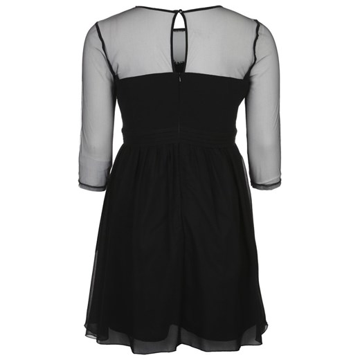Little Mistress Curvy Sukienka koktajlowa black zalando czarny na imprezę