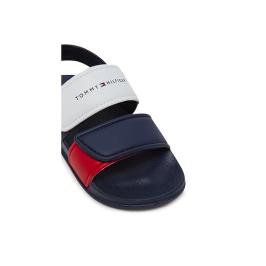 Sandały Tommy Hilfiger T1X2-33913-1172Y S Granatowy Tommy Hilfiger 34 MODIVO