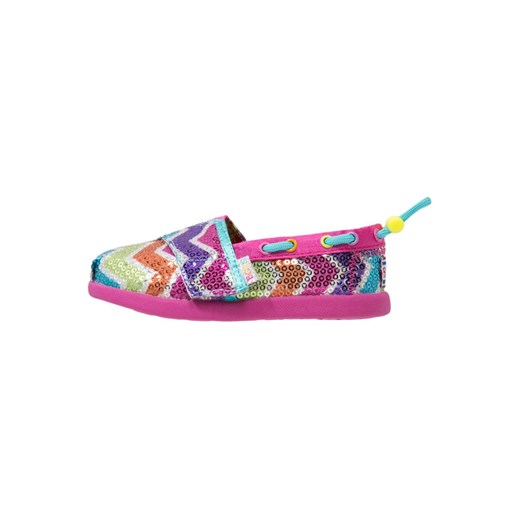 Skechers BOBS WORLD SWEET KICKS Półbuty wsuwane hot pink/multicolor zalando rozowy abstrakcyjne wzory