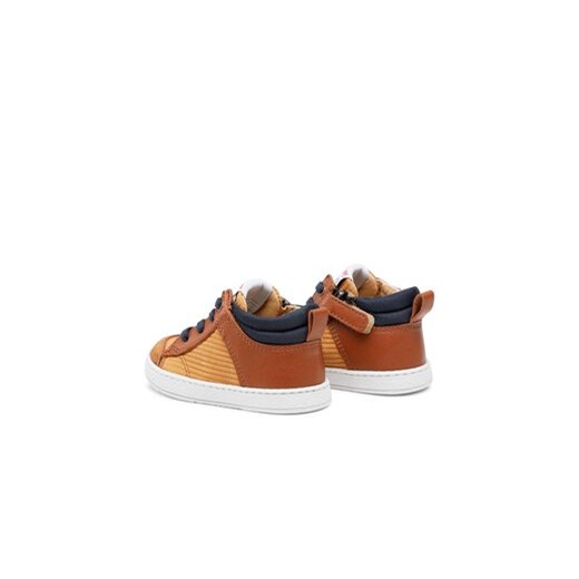 Sneakersy Pom d'Api Mousse Zip Trek N1SICT0401 Brązowy 21 MODIVO