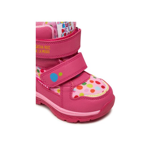 Śniegowce Agatha Ruiz de la Prada 241990-A M Różowy 23 MODIVO