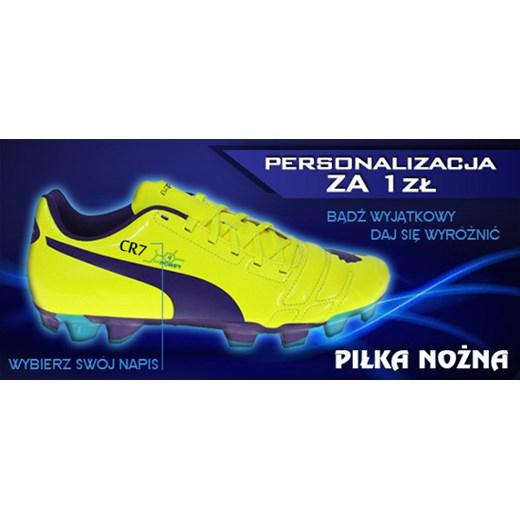102942 08 korki PUMA EVOPOWER 1 FG yessport-pl zolty oryginalne