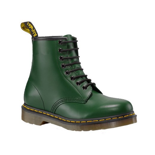 BUTY DR. MARTENS 1460 GREEN SMOOTH yessport-pl zielony skóra