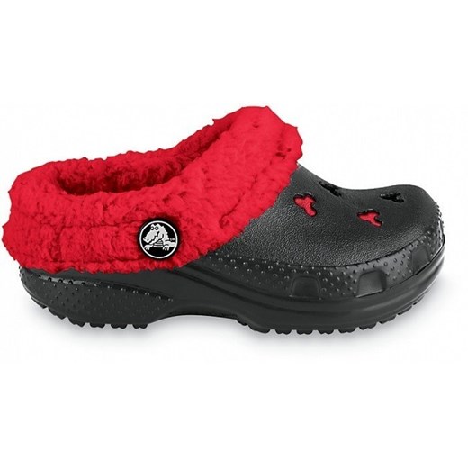 KLAPKI CROCS OCIEPLANE 10239 BLACK-70% yessport-pl pomaranczowy ocieplane