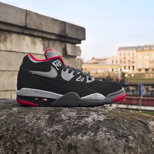 BUTY NIKE AIR FLIGHT 89 306252 022 sneakerstudio-pl szary koszykówka