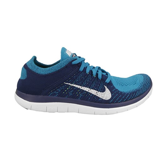 BUTY NIKE FREE FLYKNIT 4.0 631053 401 sneakerstudio-pl granatowy do biegania