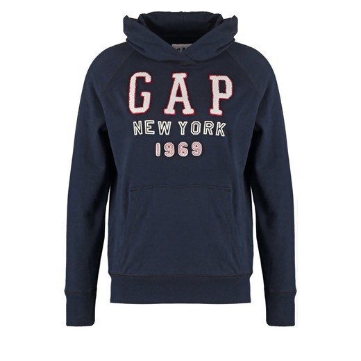 GAP Bluza new classic navy zalando czarny abstrakcyjne wzory