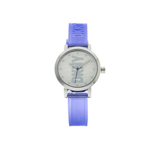 DKNY Zegarek NY6661SET Granatowy ze sklepu MODIVO w kategorii Zegarki - zdjęcie 181032699