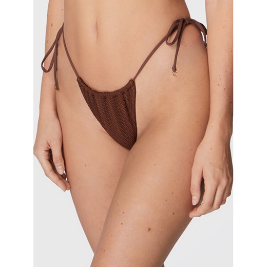 Seafolly Dół od bikini Sea Dive 40687-861 Brązowy ze sklepu MODIVO w kategorii Stroje kąpielowe - zdjęcie 181034688
