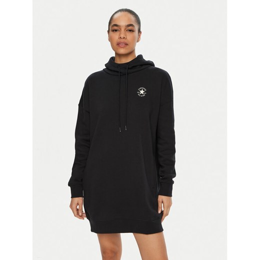 Converse Sukienka codzienna 10027071-A01 Czarny Loose Fit ze sklepu MODIVO w kategorii Sukienki - zdjęcie 181038285