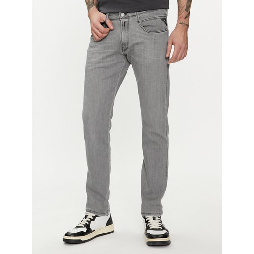 Replay Jeansy M1014.000.51A Szary Slim Fit Replay 36_32 MODIVO