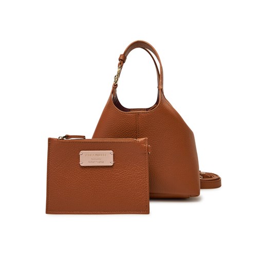 Coccinelle Torebka E1 SHA 58 01 01 Brązowy ze sklepu MODIVO w kategorii Torby Shopper bag - zdjęcie 181040996