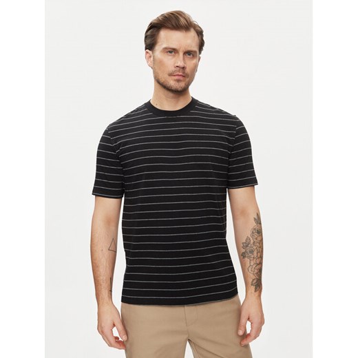 Sisley T-Shirt 3QPBS103C Czarny Regular Fit ze sklepu MODIVO w kategorii T-shirty męskie - zdjęcie 181042488