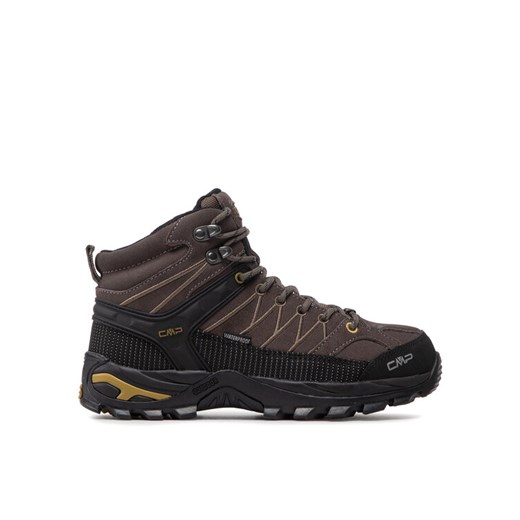 CMP Trekkingi Rigel Mid Trekking Shoe Wp 3Q12947 Brązowy ze sklepu MODIVO w kategorii Buty trekkingowe męskie - zdjęcie 181042719