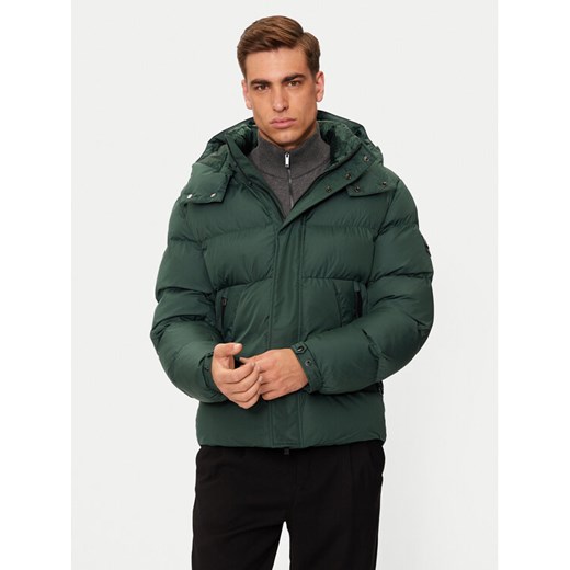BOSS Kurtka zimowa H-Corbinian3 50525243 Zielony Regular Fit ze sklepu MODIVO w kategorii Kurtki męskie - zdjęcie 181043129