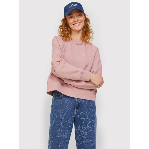 JJXX Bluza Caitlyn 12200380 Różowy Oversize ze sklepu MODIVO w kategorii Bluzy damskie - zdjęcie 181043465
