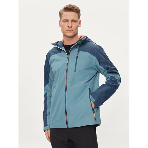 CMP Kurtka przeciwdeszczowa 34Z6547 Niebieski Regular Fit ze sklepu MODIVO w kategorii Kurtki męskie - zdjęcie 181043887