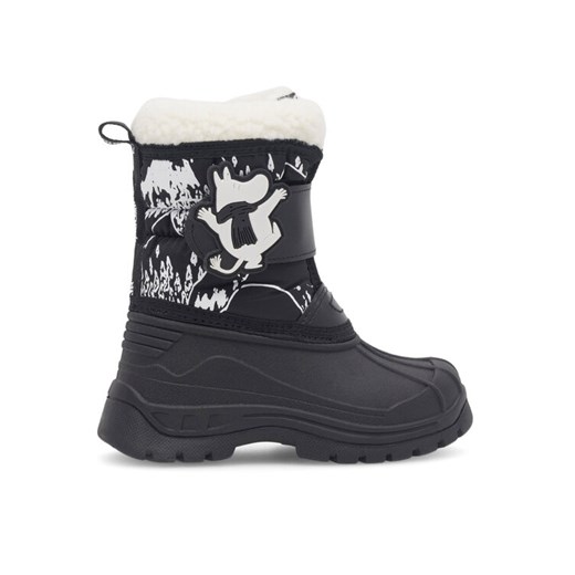 Moomin Śniegowce CM-AW23-216MMN Czarny ze sklepu MODIVO w kategorii Buty zimowe dziecięce - zdjęcie 181044426