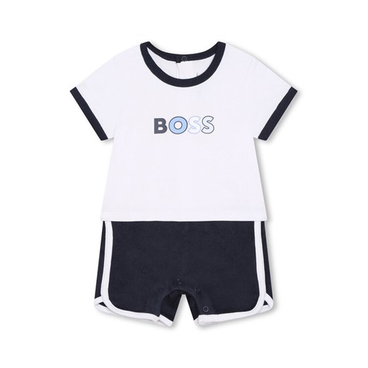 Boss Romper J94340 Granatowy Regular Fit 9M MODIVO