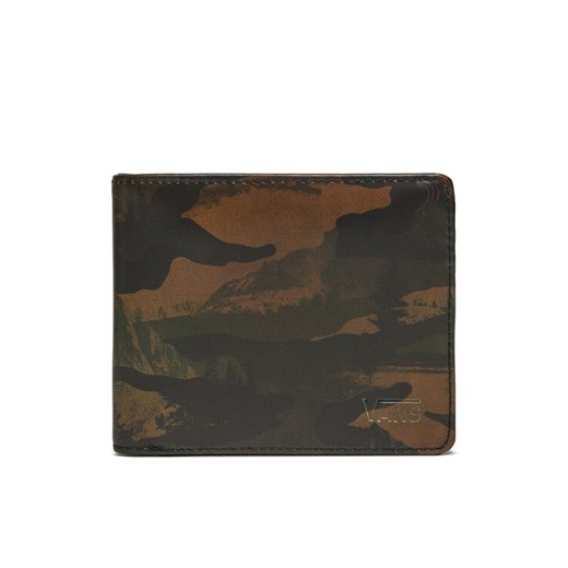 Vans Duży Portfel Męski Zedek Bifold Wallet VN000F08CMD1 Khaki ze sklepu MODIVO w kategorii Portfele męskie - zdjęcie 181045967