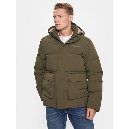 Les Deux Kurtka puchowa Maddox LDM610060 Zielony Regular Fit ze sklepu MODIVO w kategorii Kurtki męskie - zdjęcie 181045975