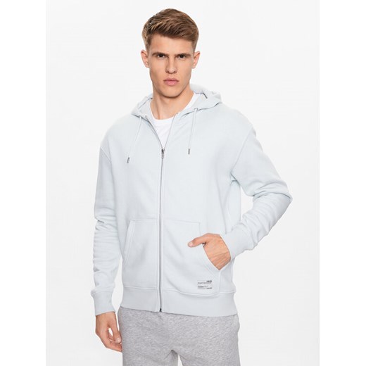 Solid Bluza 21107421 Niebieski Regular Fit ze sklepu MODIVO w kategorii Bluzy męskie - zdjęcie 181046819