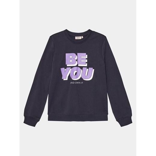 Kids ONLY Bluza 15307578 Granatowy Regular Fit ze sklepu MODIVO w kategorii Bluzy chłopięce - zdjęcie 181047325