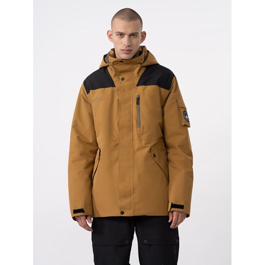 4F Kurtka snowboardowa 4FAW23TTJAM288 Beżowy Regular Fit ze sklepu MODIVO w kategorii Kurtki męskie - zdjęcie 181048137