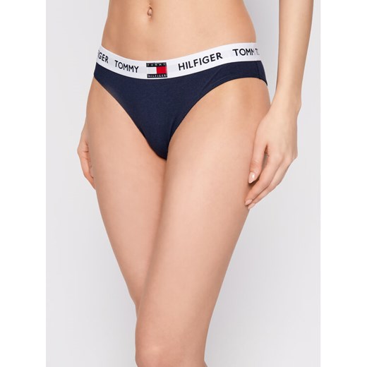 Tommy Hilfiger Figi klasyczne UW0UW02193 Granatowy ze sklepu MODIVO w kategorii Majtki damskie - zdjęcie 181049708