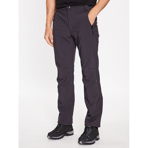 CMP Spodnie outdoor A01487-N Szary Regular Fit 52 MODIVO
