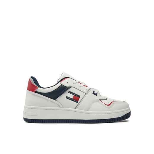 Tommy Hilfiger Sneakersy Retro Basket EM0EM01463 Biały ze sklepu MODIVO w kategorii Buty sportowe męskie - zdjęcie 181051217