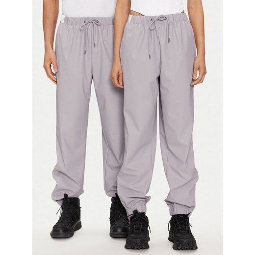 Rains Spodnie przeciwdeszczowe Rain Pants Regular W3 18560 Szary Regular Fit Rains XS MODIVO