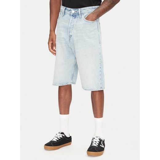 Jack&Jones Szorty jeansowe Ron 12272237 Niebieski Baggy Fit ze sklepu MODIVO w kategorii Spodenki męskie - zdjęcie 181052589