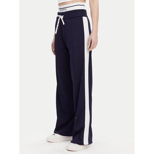 PINKO Spodnie dresowe Marsicano 104888 A2FQ Granatowy Regular Fit ze sklepu MODIVO w kategorii Spodnie damskie - zdjęcie 181053059