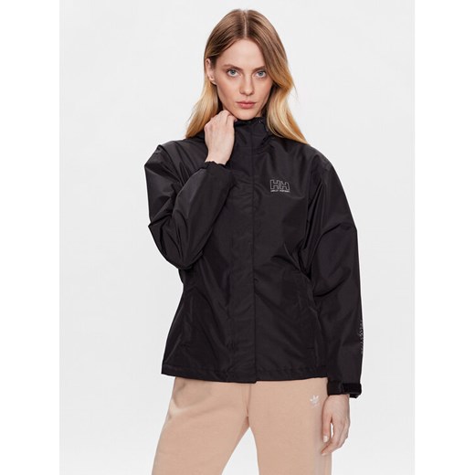 Helly Hansen Kurtka przeciwdeszczowa Seven 62066 Czarny Regular Fit Helly Hansen XS MODIVO