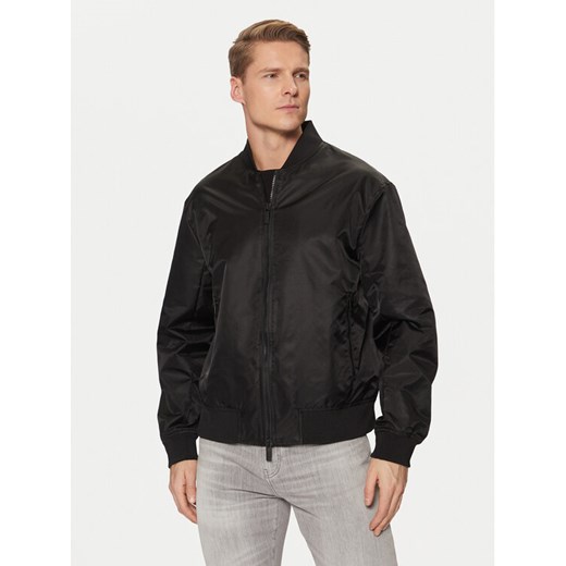 Armani Exchange Kurtka bomber XM000195 AF12011 UC001 Czarny Regular Fit ze sklepu MODIVO w kategorii Kurtki męskie - zdjęcie 181055328