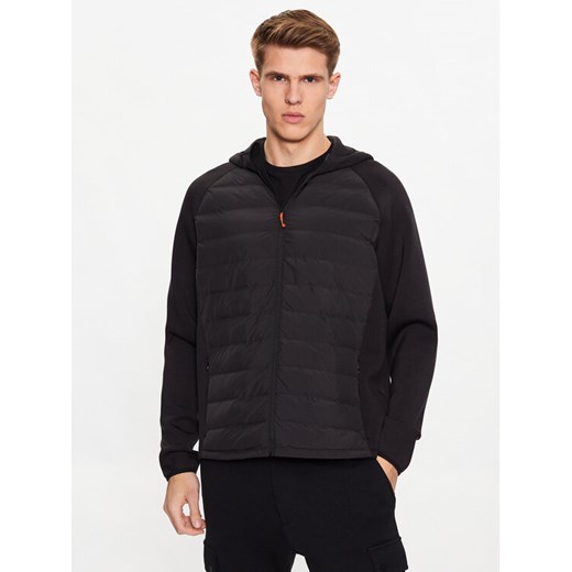 Wrangler Kurtka przejściowa Athletic Hybrid WA4MY3101 112324777 Czarny Regular Fit ze sklepu MODIVO w kategorii Kurtki męskie - zdjęcie 181055528