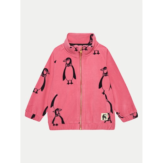 Mini Rodini Polar Penguin 1100009128 Różowy Regular Fit ze sklepu MODIVO w kategorii Bluzy dziewczęce - zdjęcie 181055988